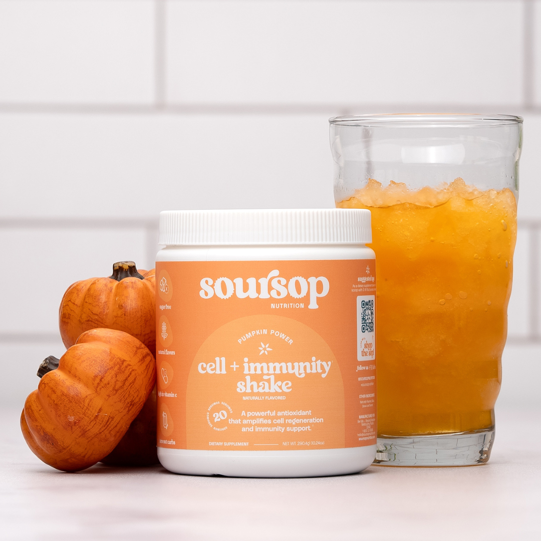 Soursop Pumpkin Power Shake