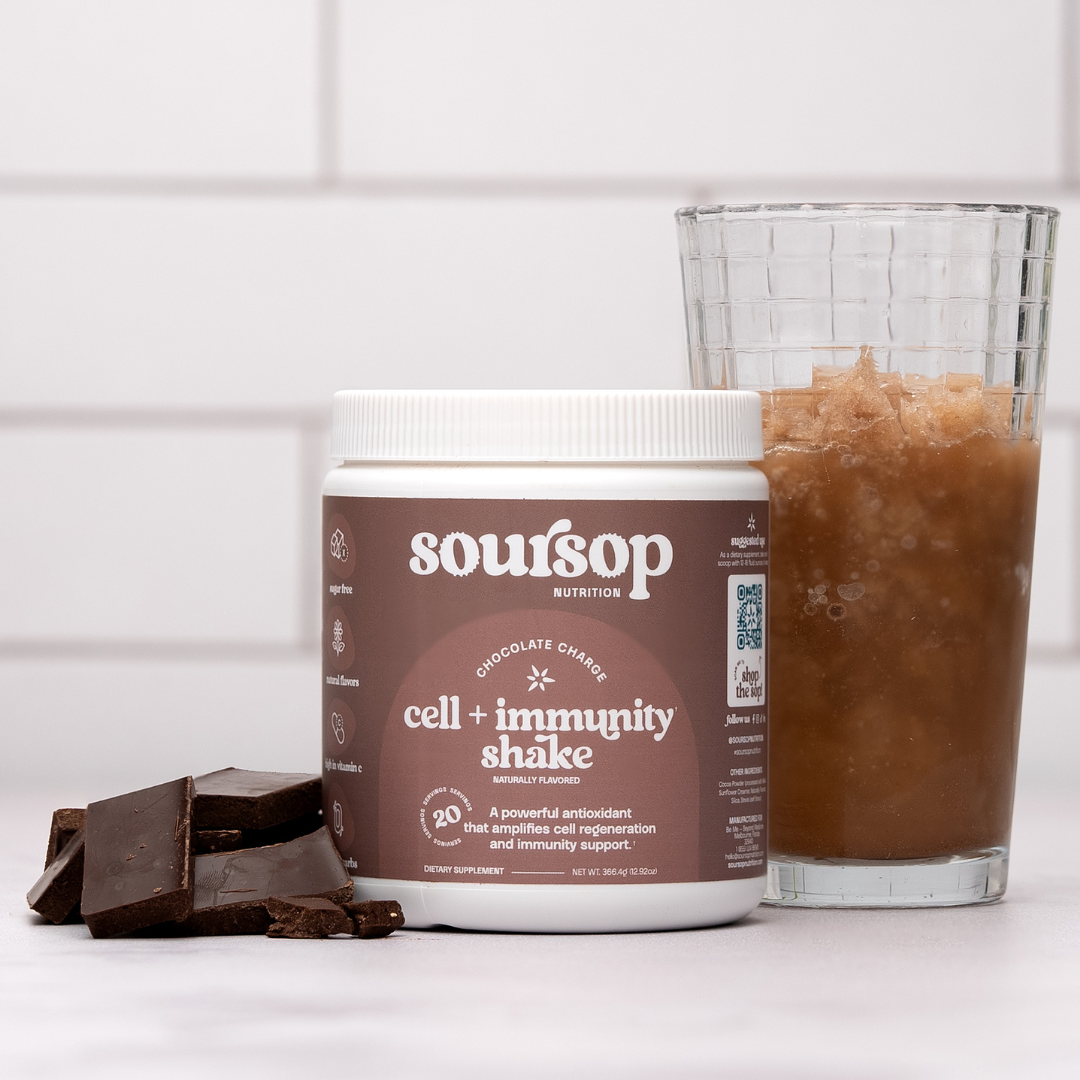 Soursop Chocolate Charge Shake