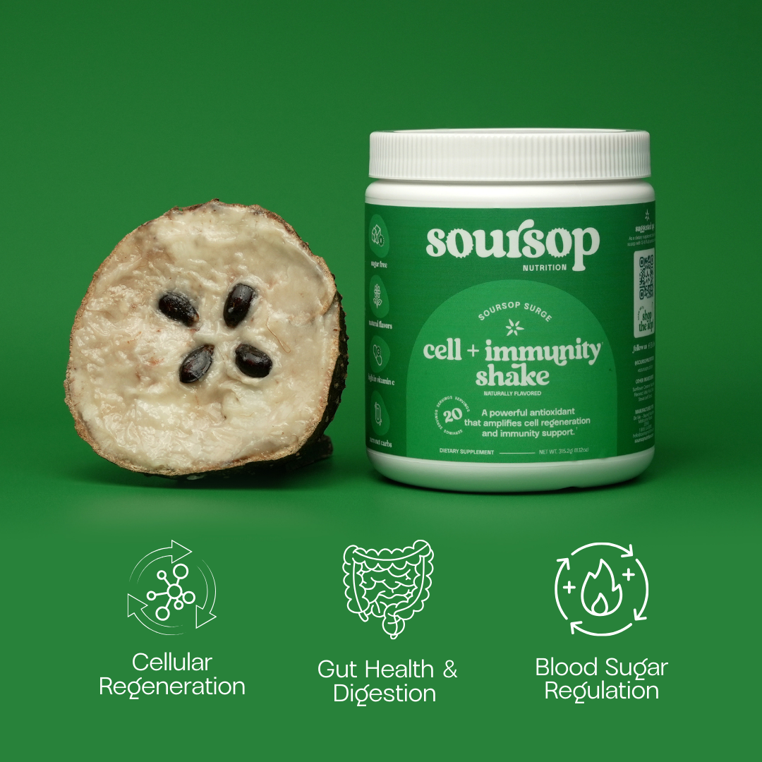 Soursop Surge Shake Blood Sugar regulation