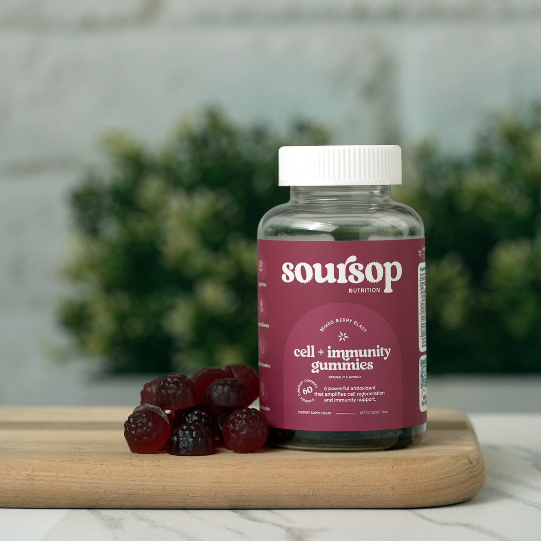 Soursop Nutrition Cell + Immunity Gummies