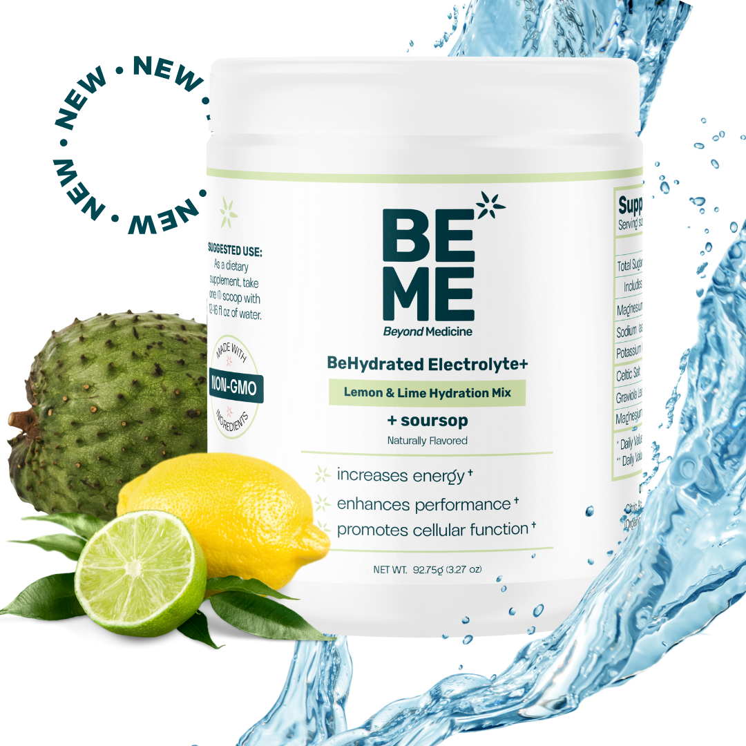 Soursop by Living Beyond Medicine BeHydrated Electrolyte+ Lemon & Lime- New New